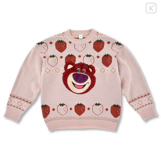 Japan Disney Store Long Sleeve Sweater - Lotso : Knit Collection Retro - 1