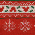 Japan Disney Store Long Sleeve Sweater - Mickey : Christmas Knit Collection Red - 5