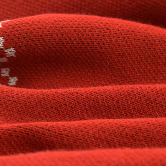 Japan Disney Store Long Sleeve Sweater - Mickey : Christmas Knit Collection Red - 6