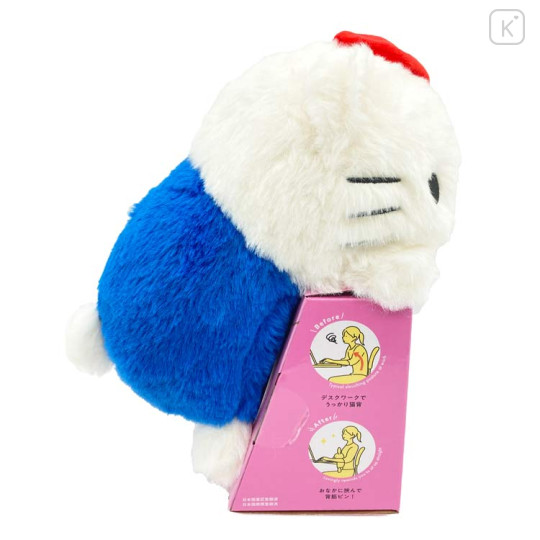 Japan Sanrio Posture Pal Plush - Hello Kitty : Blue - 2