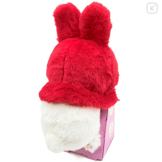 Japan Sanrio Posture Pal Plush - My Melody : Red - 3