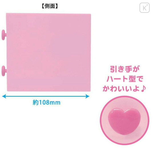 Japan Sanrio Chest Drawer with Pen Stand - Hello Kitty : Y2k Houndstooth - 2