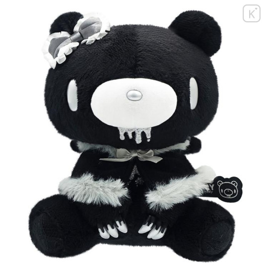 Japan Gloomy Bear Hand-held Plush - Angel Ribbon Black - 1