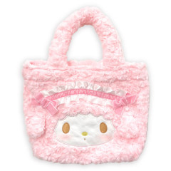 Japan Sanrio Face-shaped Tote Bag - My Sweet Piano : Lolita Pink