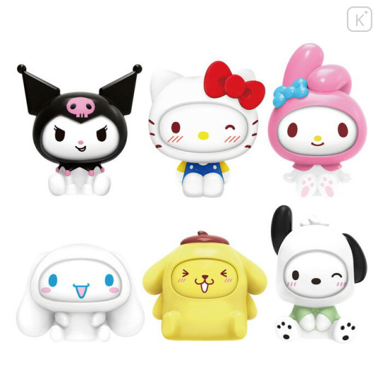 Japan Sanrio Secret Figure Full Set - Characters Funny Face Change - 1
