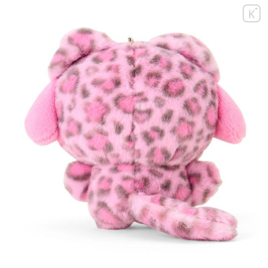 Japan Sanrio Original Mascot Holder - My Melody : Leopard Gal Cat Pink - 3