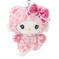 Japan Sanrio Original Mascot Holder - Charmmy Kitty : Leopard Gal Cat Pink - 2
