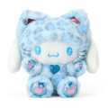 Japan Sanrio Original Plush Toy - Cinnamoroll : Leopard Gal Cat Blue - 1