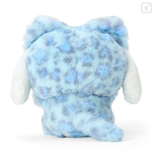 Japan Sanrio Original Plush Toy - Cinnamoroll : Leopard Gal Cat Blue - 2