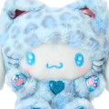 Japan Sanrio Original Plush Toy - Cinnamoroll : Leopard Gal Cat Blue - 3