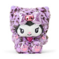 Japan Sanrio Original Plush Toy - Kuromi : Leopard Gal Cat Purple - 1
