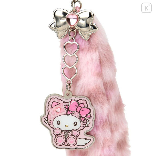 Japan Sanrio Original Dangling Tail Mascot Strap - Charmmy Kitty : Leopard Gal Cat - 2