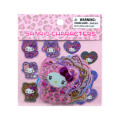 Japan Sanrio Original Sticker Set - Leopard Gal Cat Sparkling Hologram - 1