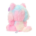 Japan Sanrio Plush Mascot Keychain - Hello Kitty : Fine Face Cat Pink - 3