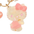Japan Sanrio Mascot Bag Charm Keychain - Hello Kitty : Baby Pink Shell Holographic - 2