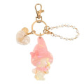 Japan Sanrio Mascot Bag Charm Keychain - My Melody : Baby Pink Shell Holographic - 1