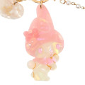 Japan Sanrio Mascot Bag Charm Keychain - My Melody : Baby Pink Shell Holographic - 2