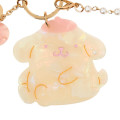 Japan Sanrio Mascot Bag Charm Keychain - Pompompurin : Baby Pink Shell Holographic - 2