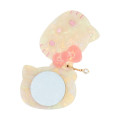 Japan Sanrio Slide Mirror - Hello Kitty : Baby Pink Shell Holographic - 3