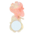 Japan Sanrio Slide Mirror - My Melody : Baby Pink Shell Holographic - 3