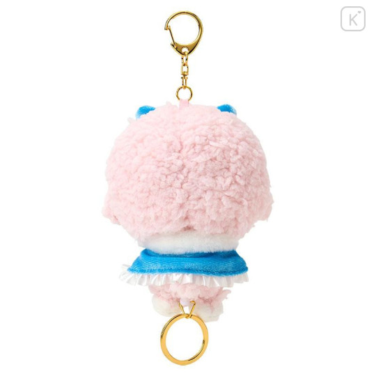 Japan Sanrio Mascot Holder Reel Keychain - My Sweet Piano : Lolita Blue - 2