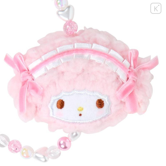 Japan Sanrio Beaded Hand Strap Phone Charm - My Sweet Piano : Lolita Pink - 2
