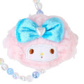 Japan Sanrio Beaded Hand Strap Phone Charm - My Sweet Piano : Lolita Blue - 2