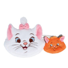 Japan Disney Cosmetic Pouch Set - Marie : Berlioz and Toulouse