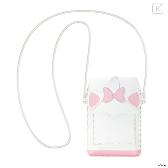 Japan Disney Smartphone Shoulder Pouch - Marie - 1