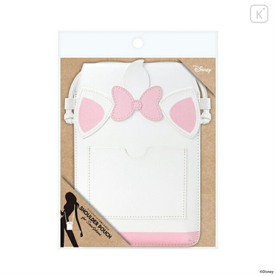 Japan Disney Smartphone Shoulder Pouch - Marie - 2