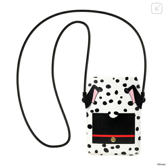 Japan Disney Smartphone Shoulder Pouch - 101 Dalmatians - 1