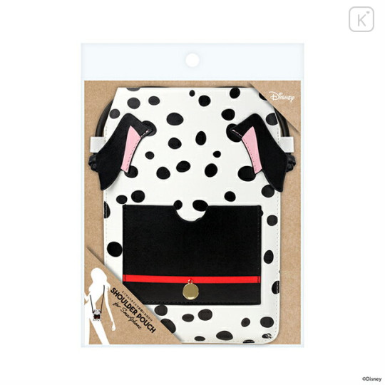 Japan Disney Smartphone Shoulder Pouch - 101 Dalmatians - 2