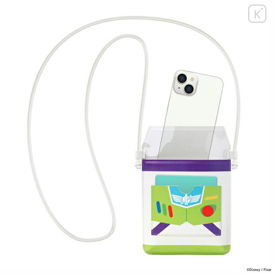 Japan Disney Smartphone Shoulder Pouch - Buzz Lightyear - 3