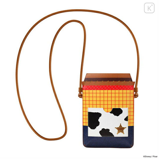 Japan Disney Smartphone Shoulder Pouch - Woody - 1