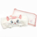 Japan Disney Hair Turban with Pouch - Marie - 1