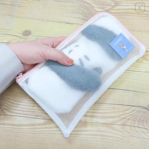 Japan Peanuts Hair Turban with Pouch - Snoopy : Black - 4