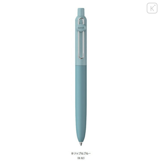 Japan Uni Zento Standard Gel Pen - 0.38mm Ripple Blue - 1