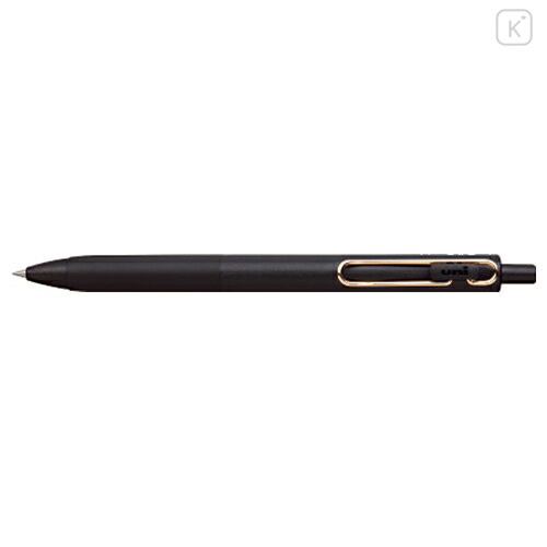 Japan Uni-ball One Gel Pen - 0.38mm Black : Black Body Rose Gold Version - 1