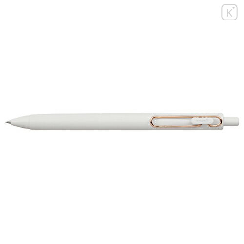 Japan Uni-ball One Gel Pen - 0.5mm Black : Rose Gold Version - 1