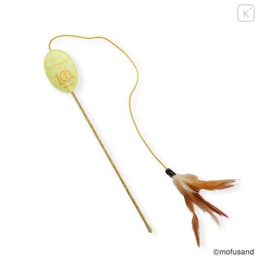 Japan Mofusand Cat Teaser Wand Toy - Feather - 4