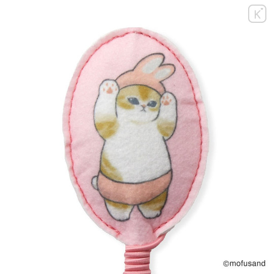 Japan Mofusand Cat Teaser Wand Toy - Fur & Ribbon - 5