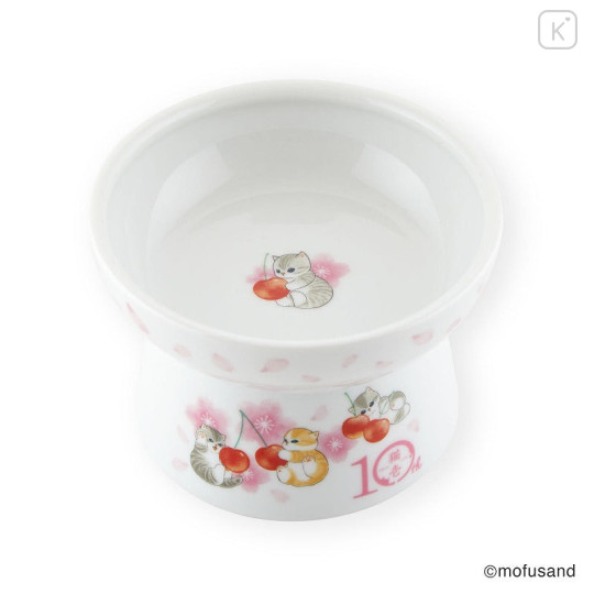Japan Mofusand Cat Food Bowl with Legs - 1