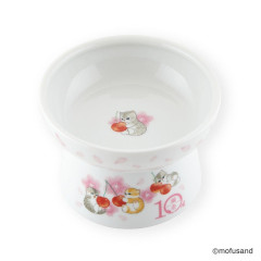 Japan Mofusand Cat Food Bowl with Legs