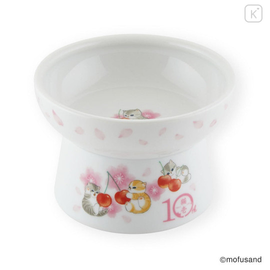 Japan Mofusand Cat Food Bowl with Legs - 2