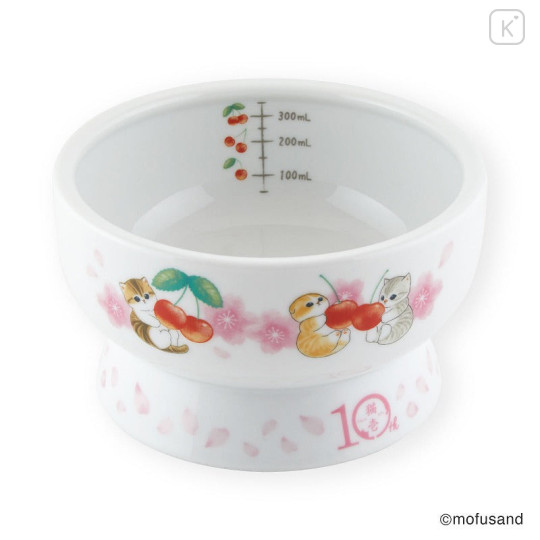 Japan Mofusand Cat Water Bowl with Legs - 2