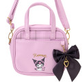 Japan Sanrio Original Kids Shoulder Crossbody Bag - Hello Kitty : Angel and Little Devil Angel - 2