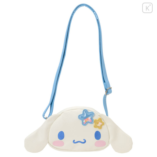 Japan Sanrio Original Kids Shoulder Crossbody Bag - Cinnamoroll : Face Star - 1