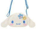 Japan Sanrio Original Kids Shoulder Crossbody Bag - Cinnamoroll : Face Star - 2