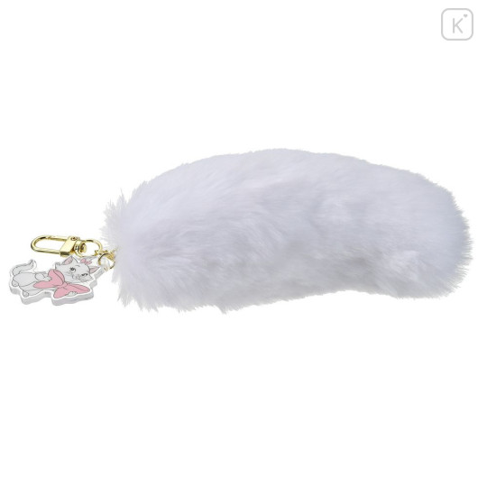 Japan Disney Store Keychain - Marie : Fluffy Tail Key Chain Fes - 4