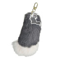 Japan Disney Store Keychain - Cinderella : Cat Lucifer Fluffy Tail Key Chain Fes - 1